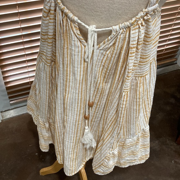 SPELL Lady Palm Mini Dress Sz L - Picture 13 of 15